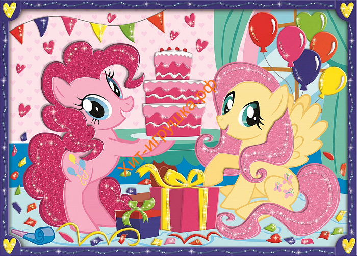 Аппликация "День рождения" 18*25,5 см My Little Pony 33722
